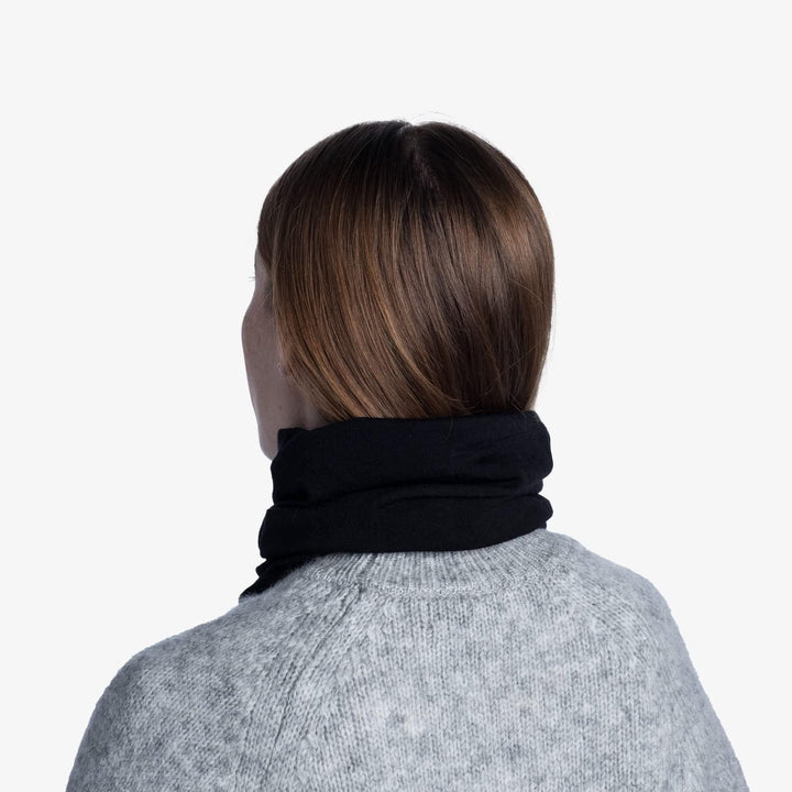 Buff Herren Midweight Merino Multifunktionstuch Solid Black Einheitsgrösse Einfarbig, Solid Black Ei