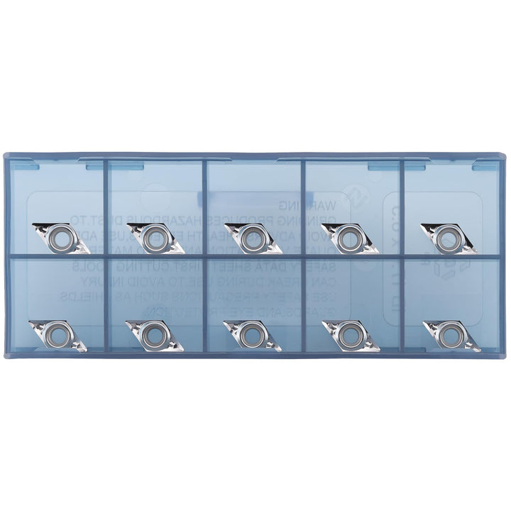 CDBP DCGT 070204 DCGT21,51 Wendeschneidplatten Aluminium zum Drehen von Schneidwerkzeugen, 10 Stück