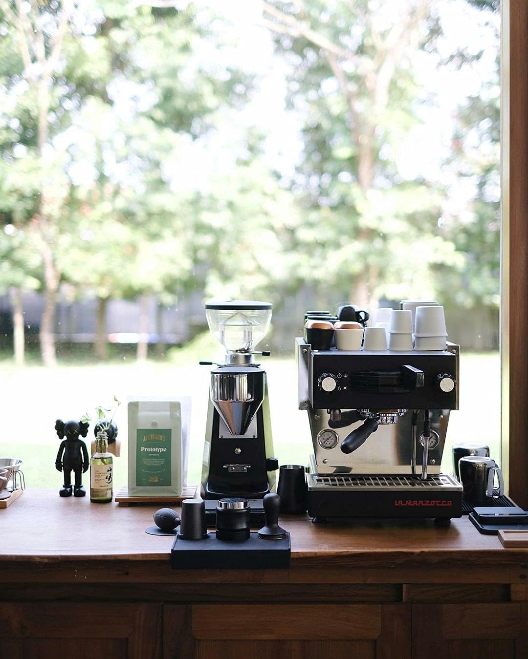 Normcore Tampermatte, Tamping Matte aus Premium Silikon, Kaffee Tamper Matte Anti-Rutsch, Kaffee Sta