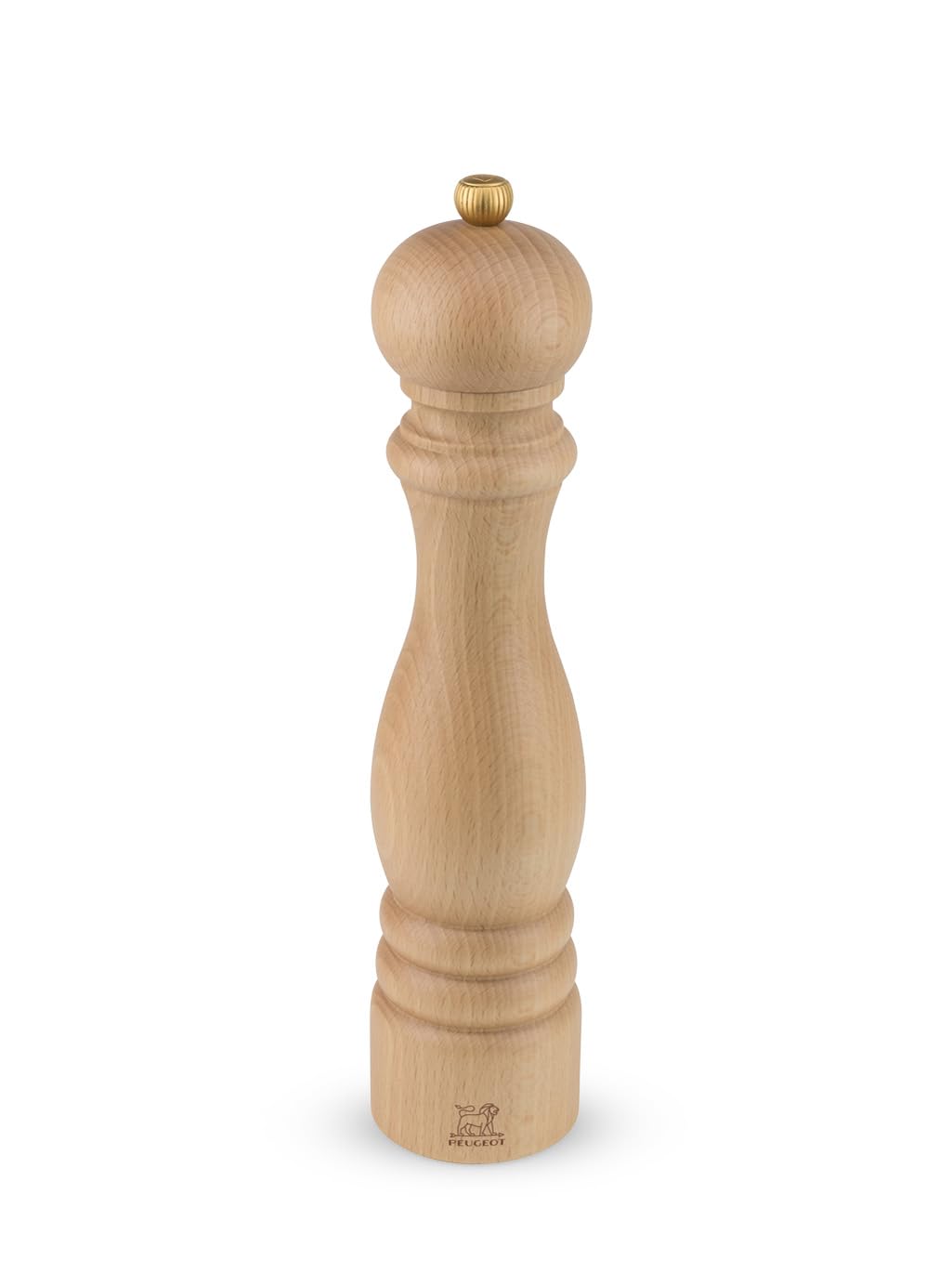 Peugeot Paris Manuelle Pfeffermühle, Klassische Mahlgradeinstellung, Höhe: 30 cm, Holz, Natur, 08704