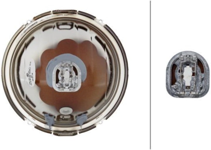 HELLA - Halogen-Fernscheinwerfer - Rallye 3000 - E1 1928/ECE-R7/ECE-R112 - 12/24V - 1F8 006 800-311