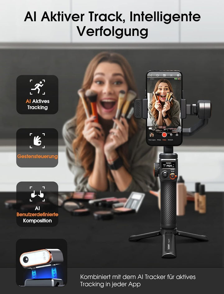 hohem AI Tracker Sensor Magnetic Fill Light Kit, für hohem MT2 Kamera Kit/hohem M6 Telefon Kardanisc