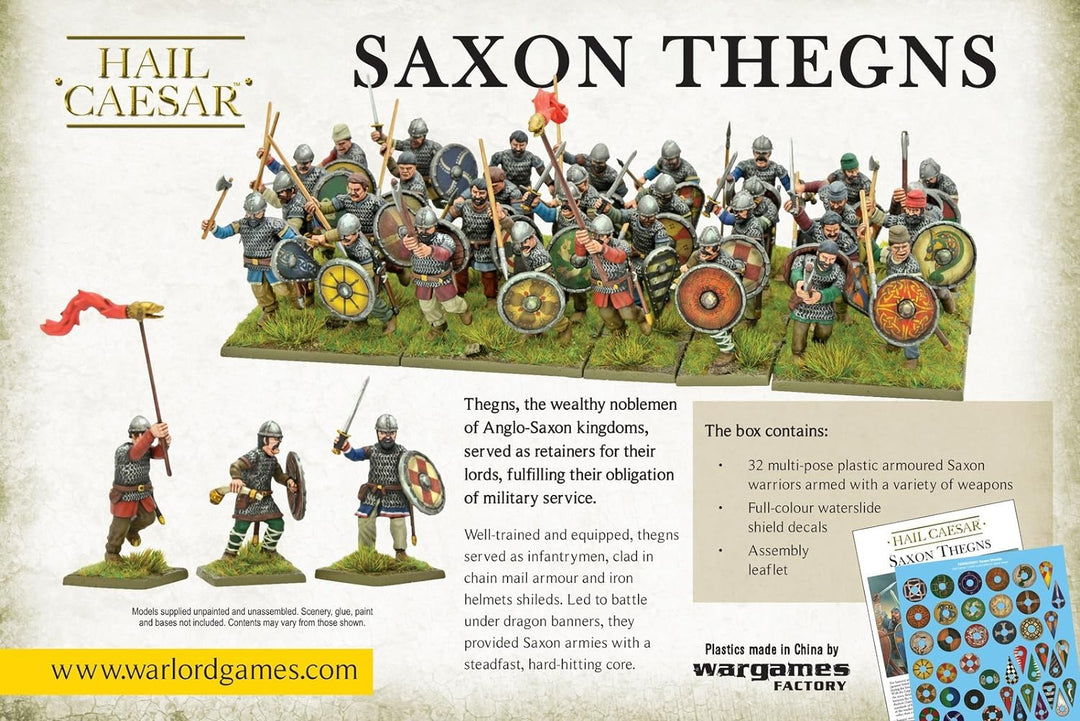 Warlord Games Saxon Thegns - Hail Caesar