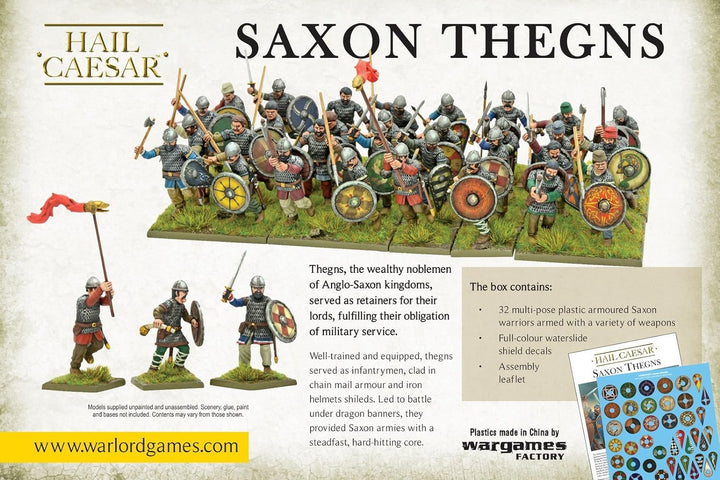 Warlord Games Saxon Thegns - Hail Caesar