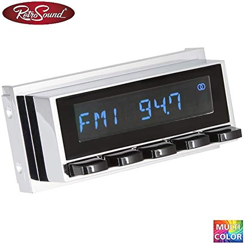 RETROSOUND Motor-6" DAB+ Komplett-Set Design Mexico mit Zubehör RSD-Mexico-6 Autoradio für Oldtimer