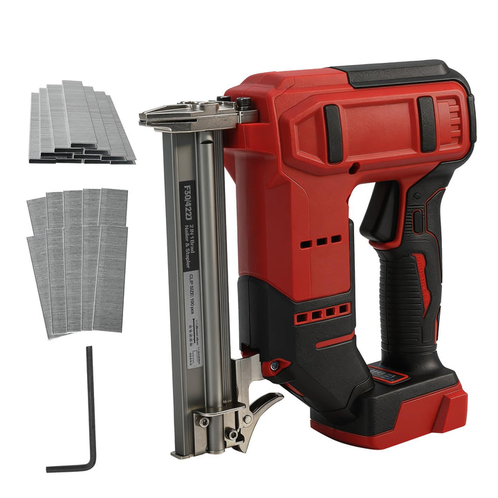18GA schnurloser Heftgerät kompatibel mit Milwaukee M18, bürstenloser Schmalkronen-Heftgerät mit 100