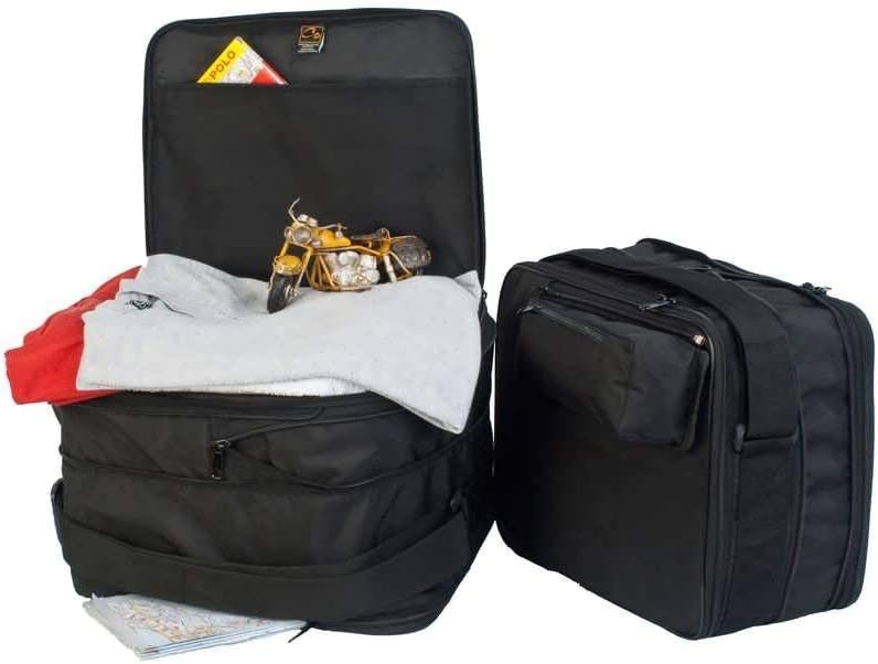 made4bikers Promotion-Bag: KomplettSet Innentaschen TopCase UND Koffer passend für BMW R1200GS-LC R1