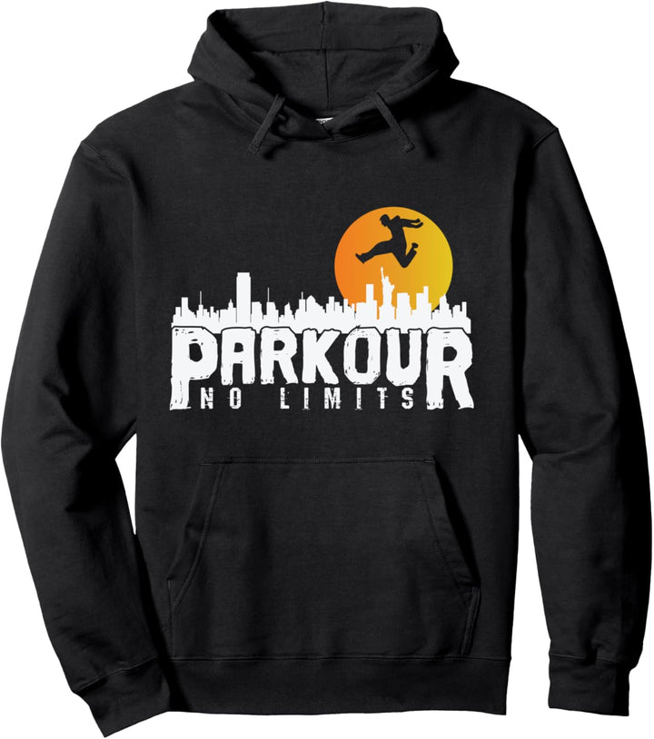 Parkour ohne Grenzen Pullover Hoodie