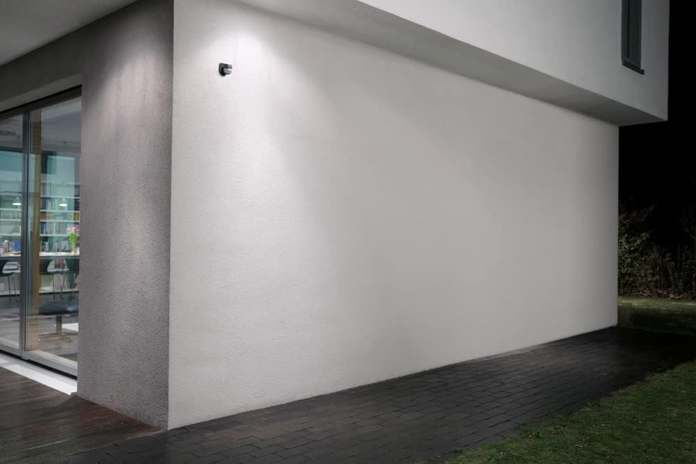 Ledvance Sensor für Wandmontage, 110 Grad Erfassungsradius, IP44 Schutzklasse, Dunkelgrau, SENSOR WA