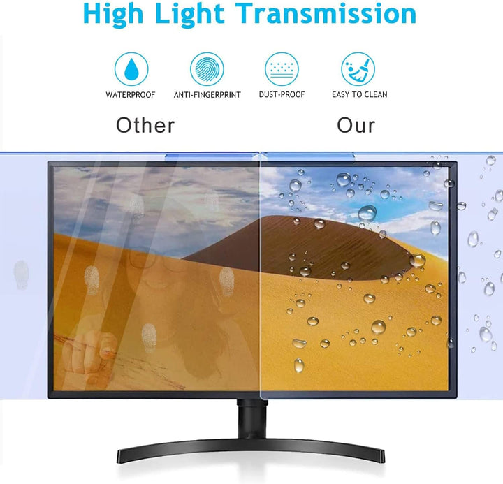 ALXDR Anti-Blaulicht-Bildschirmfilter für 24-Zoll-Monitor (für 23-24 Zoll) Diagonale 16:9/16:10) Des