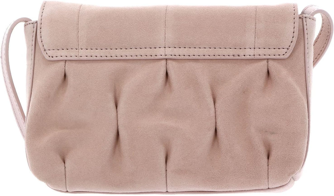 Coccinelle Marquise Goodie Suede Crossbody Bag New Pink