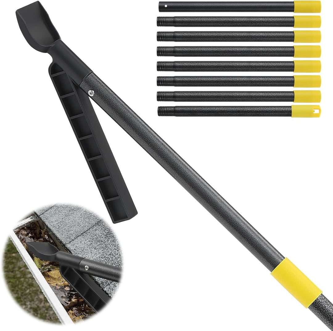 Dachrinnen reinigung werkzeuge, dachrinnen reinigung mit 307 CM Stangen, dachrinnenreiniger Löffel W