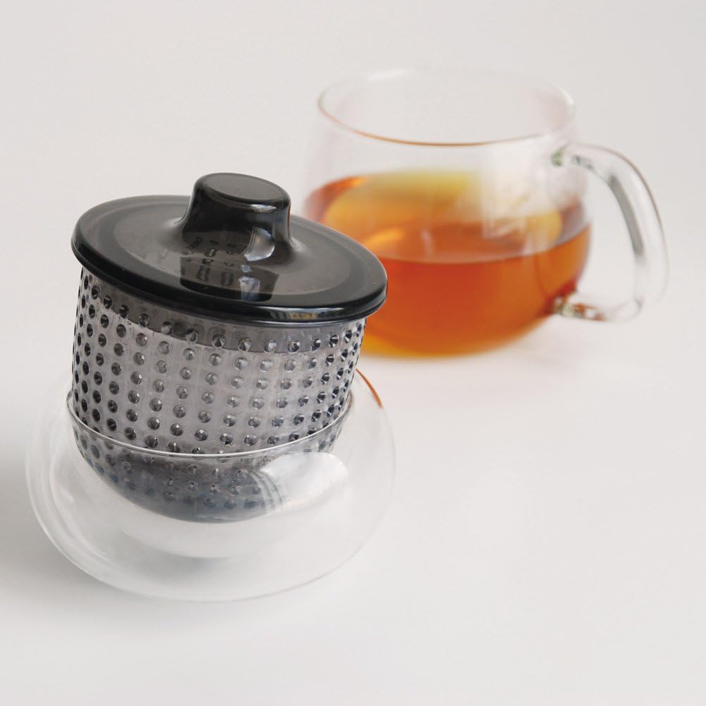 Kinto Trinkglas, Glas, Grau, 350 ml, 350 ml Grau