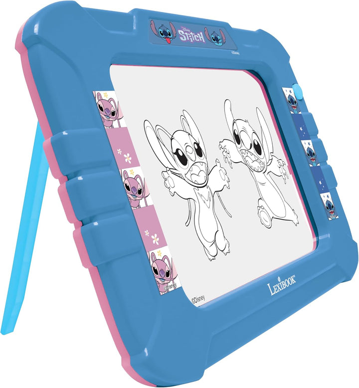 Lexibook, Disney Stitch, Elektronische Tafel, Neonlicht-Effekt, 8 Farbige Lichteffekte, 6 Inklusive