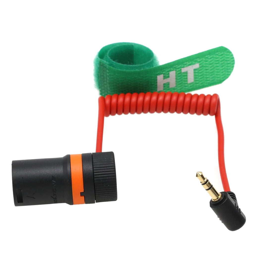 HangTon 3.5mm Mini Jack auf XLR 3 Pin Audiokabel für BOYA Rode Wireless GO II Mikrofon auf Sony FX9
