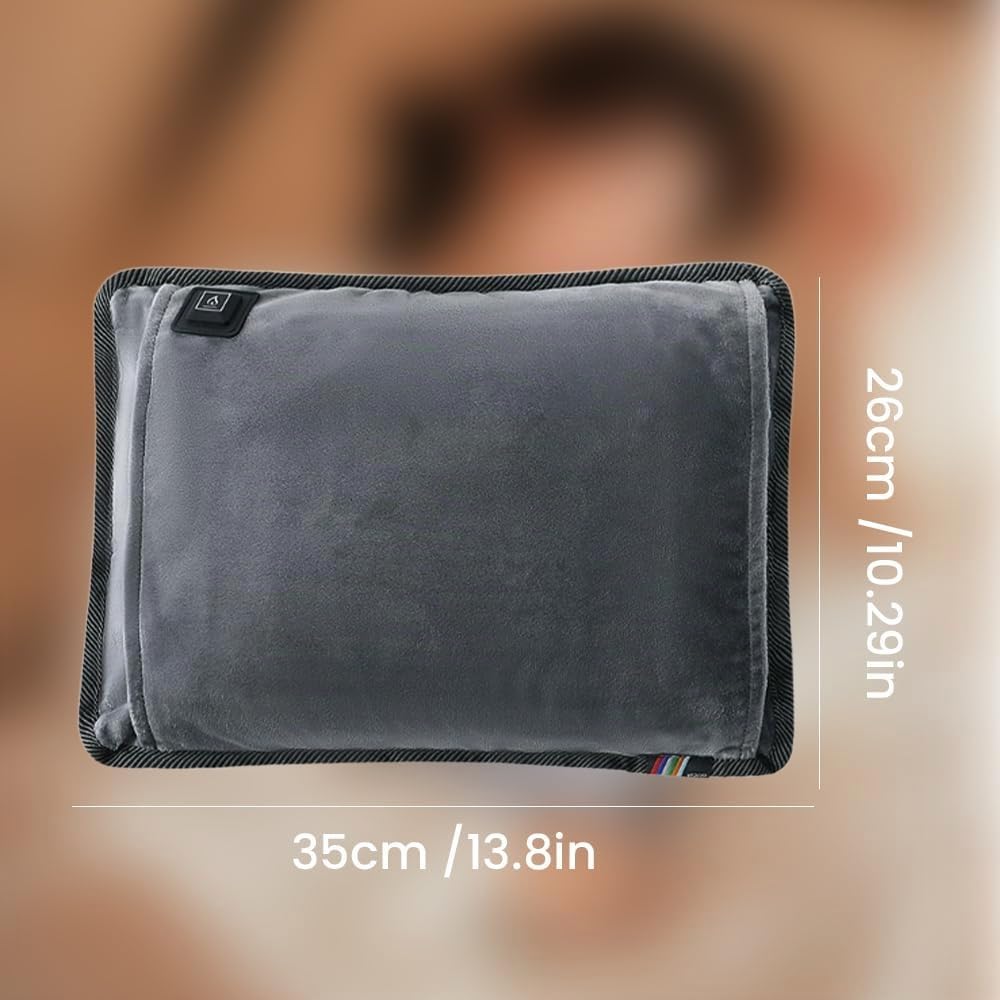 Beheizbarer Handmuff, Handmuff Elektrisch 10000 mAh Powerbank, USB Beheizbare Handwärmer mit Verstel