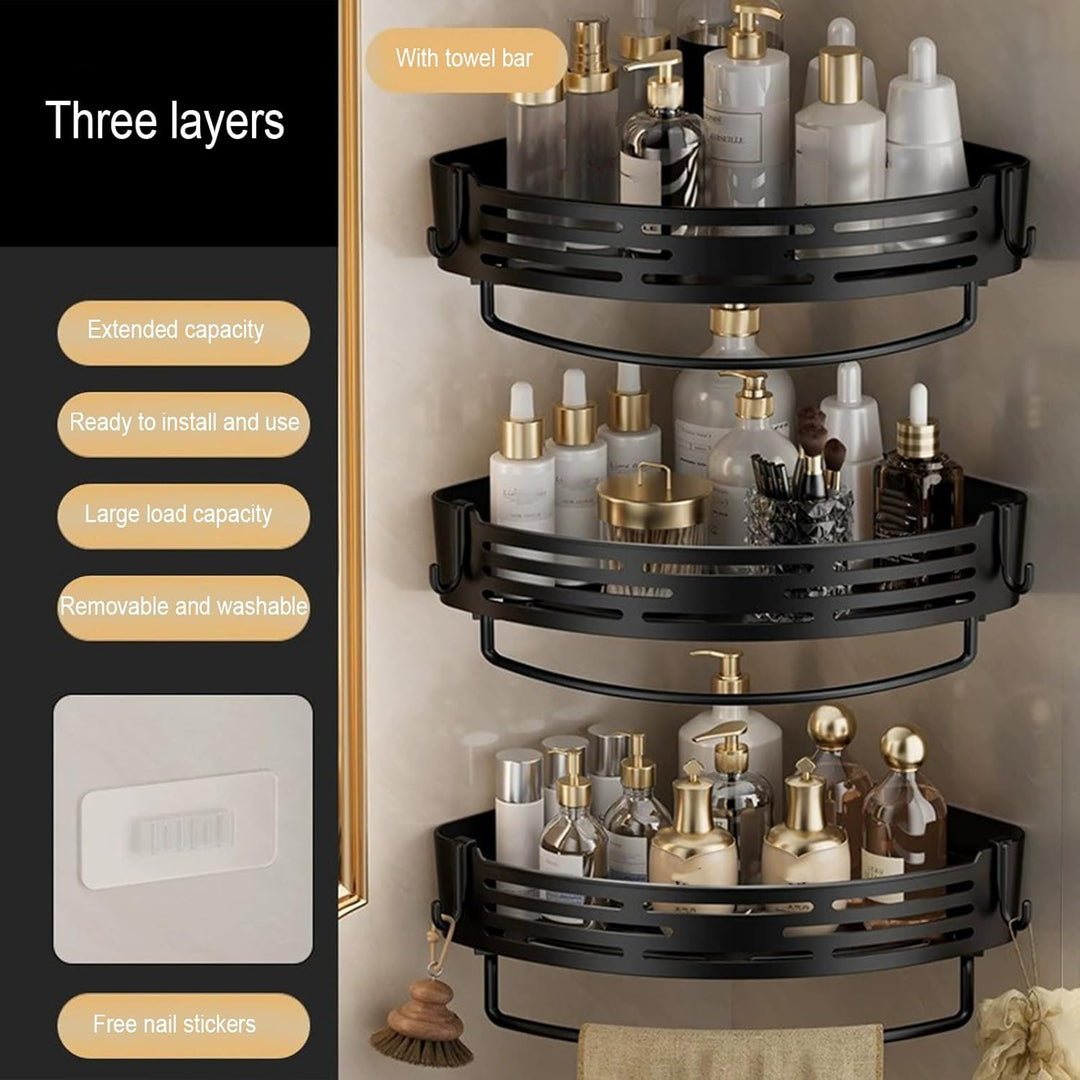 3er-Pack Dusch-/Küchen-Organizer, Caddy, Badezimmer-Caddy, wasserdicht, grosses Fassungsvermögen, Ku