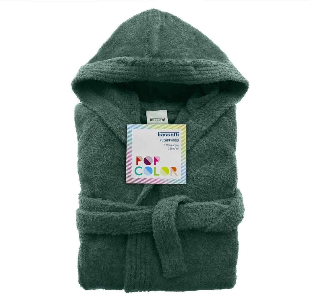 Bassetti Bademantel, Acryl XS Grün, XS Grün