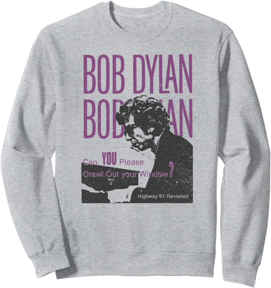Bob Dylan - Kriech aus deinem Fenster Sweatshirt