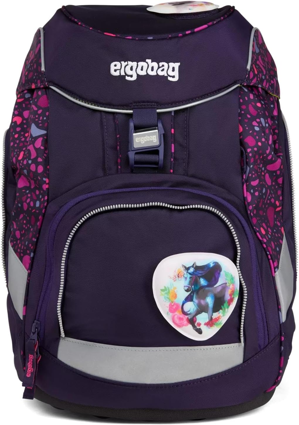 ergobag Unisex Kinder Prime School Backpack Set Rucksack Einheitsgrösse Pferdeflüstbärer -