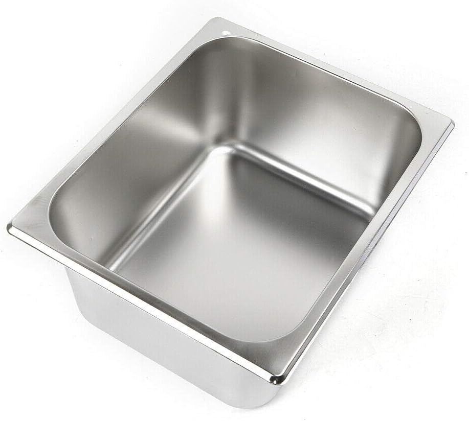 2500W Fritteuse Friteuse Edelstahl, 5.5L Elektrofritteuse Elektro Fritteuse Gastro Kaltzone Fritose