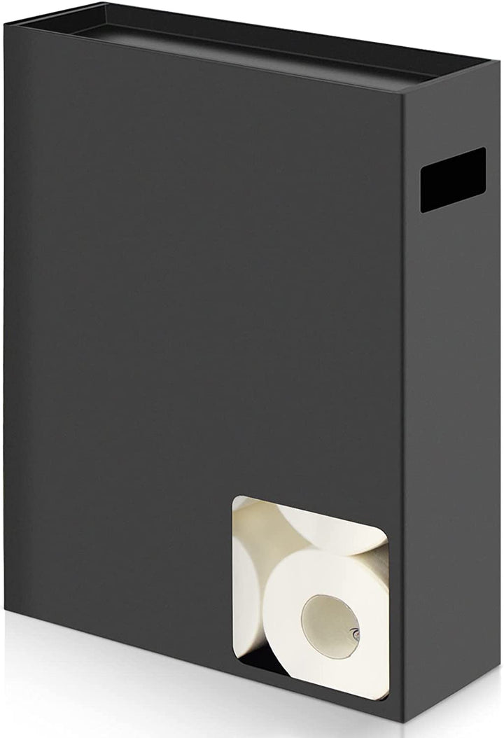 Toilettenpapierhalter Rollenhalter Klopapier Aufbewahrung Ersatzrollenhalter Organizer Badezimmer Se