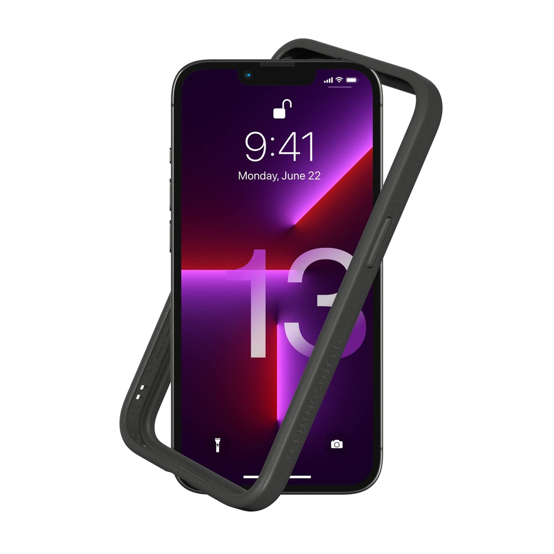 RhinoShield Bumper Case kompatibel mit [iPhone 13/13 Pro] | CrashGuard NX - Stossdämpfende Schutzhül