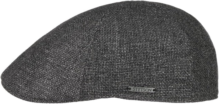 Stetson Texas Taleco Flatcap Schirmmütze Schiebermütze Wollcap Leinencap Herren - Made in The EU mit