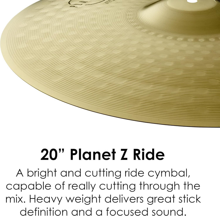Zildjian ZP20R Planet Z Series - Ride Cymbal - 20" 20'' Ride Planet Z - Neues Modell, 20'' Ride Plan