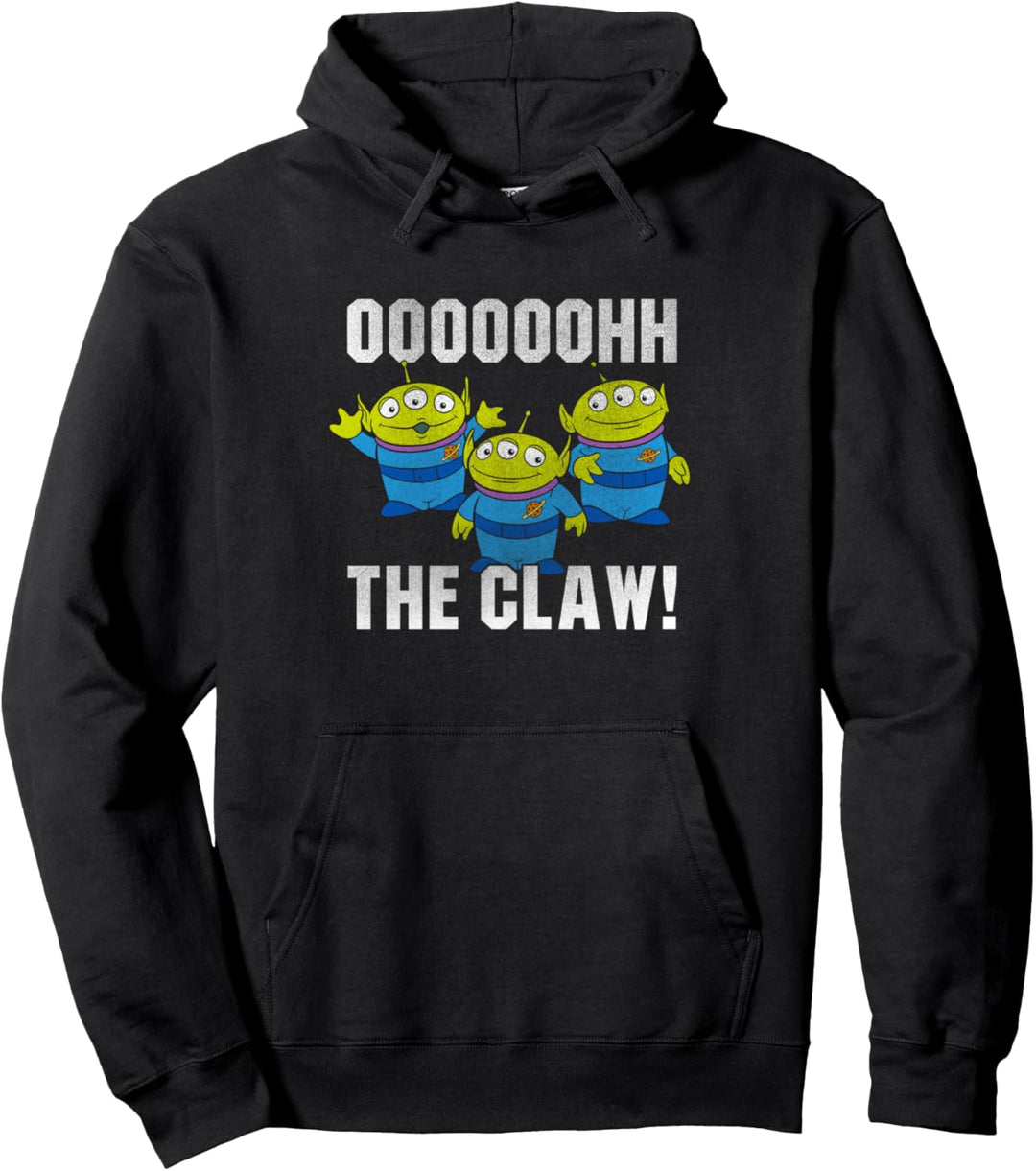 Disney Pixar Toy Story Aliens The Claw Distressed Pullover Hoodie