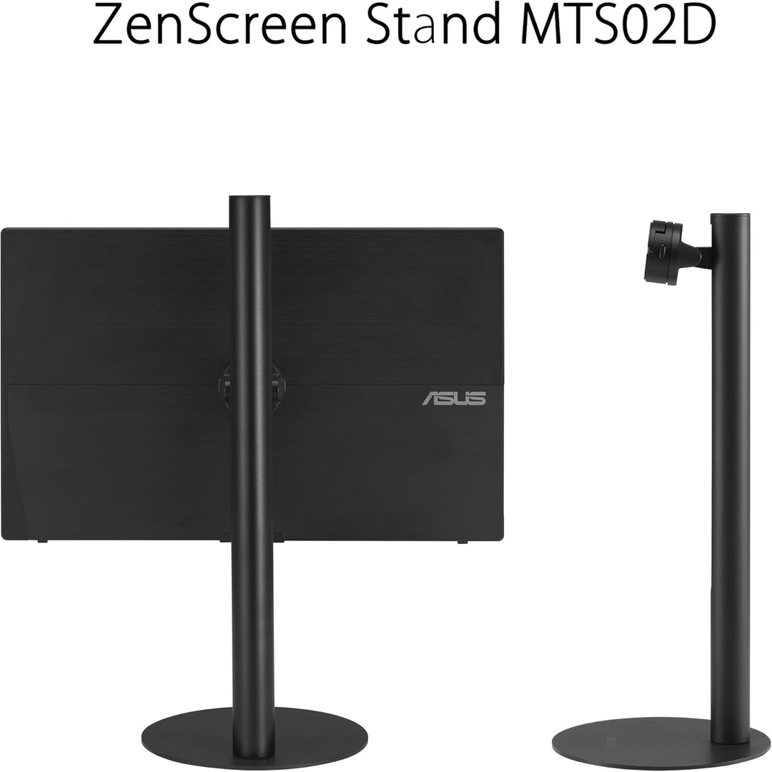 ASUS ZenScreen Ständer MTS02D – Ergonomischer Ständer für tragbare Monitore, Neigung, Drehgelenk, Hö