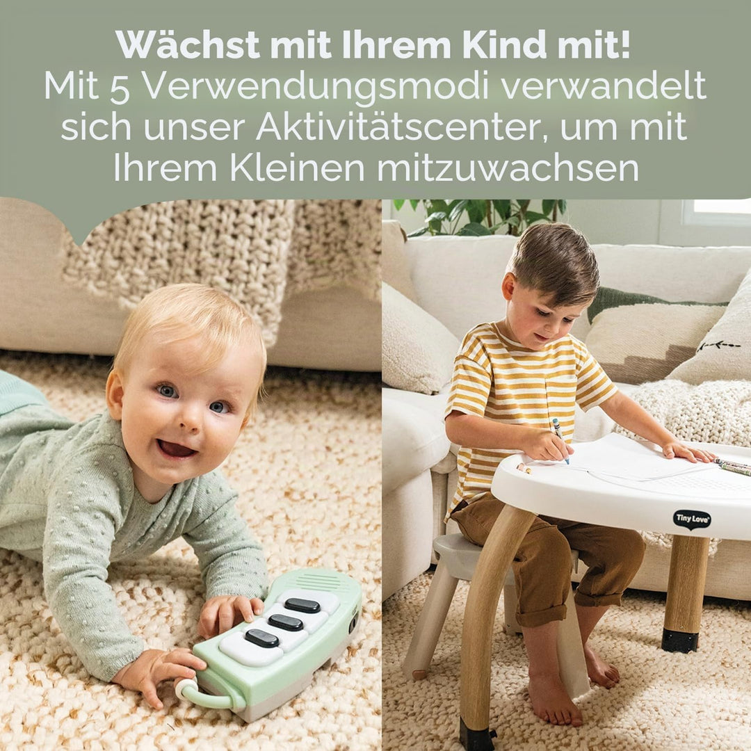 Tiny Love 5-in-1 Here I Grow Stationäres Aktivitätscenter zur Förderung, Spielcenter für Babys, 20 A