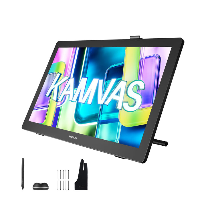 Huion Kamvas 22 (Gen 3) 2,5K 90Hz QHD Grafiktablett mit Display, 16384 Stiftdruck PenTech 4.0 Stylus
