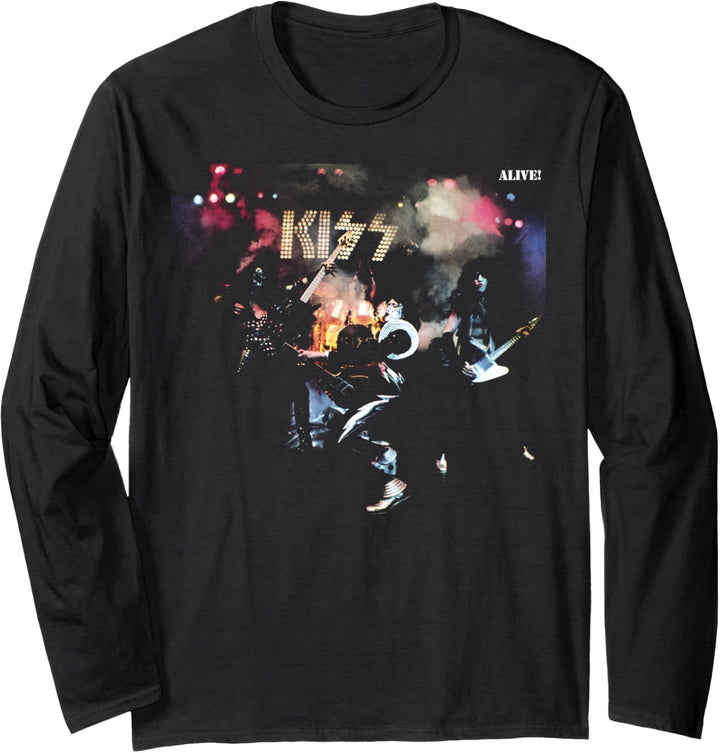 KISS - 1975 Lebendig! Langarmshirt