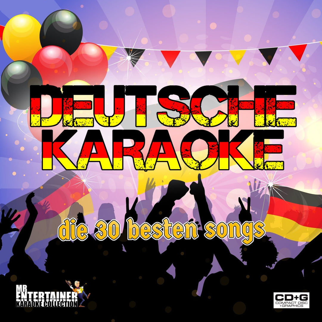 Mr Entertainer Karaoke DEUTSCHE KARAOKE CD+G. Die 30 Besten Songs. German Karaoke
