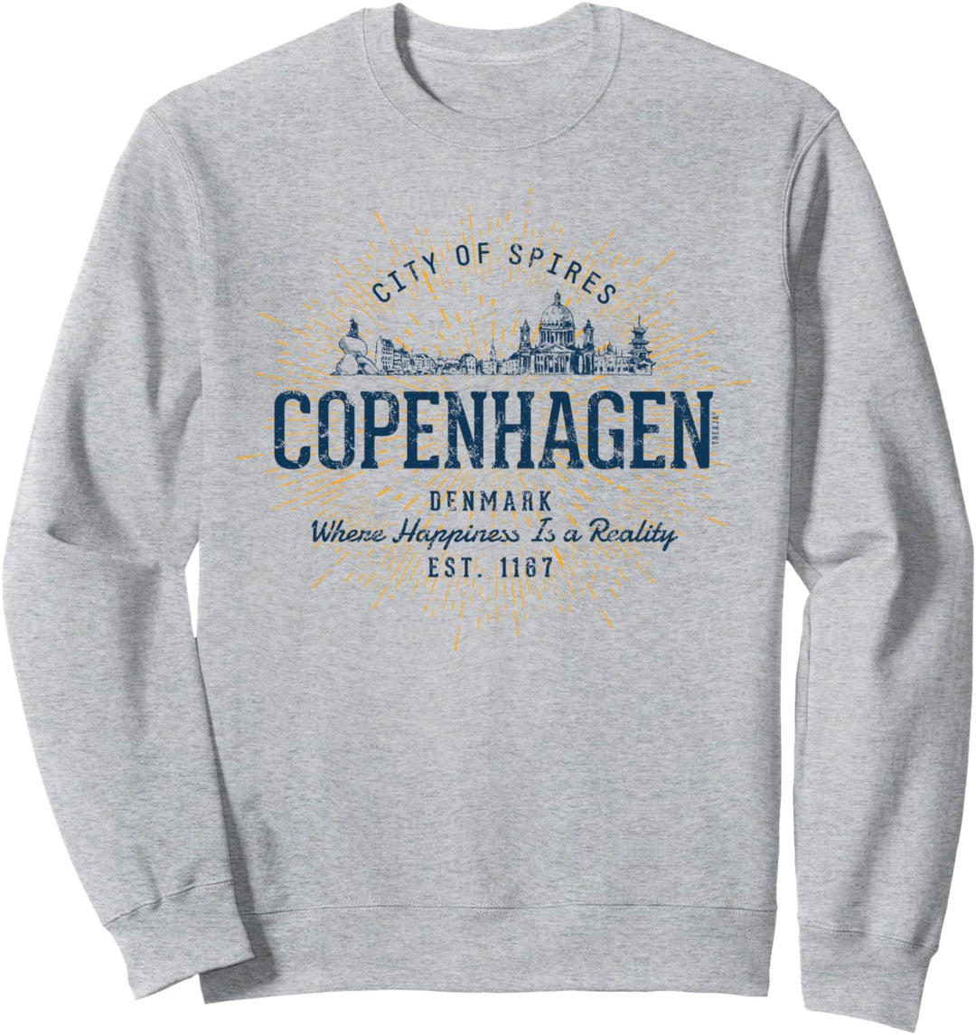 Dänemark Retro Style Vintage Kopenhagen Sweatshirt
