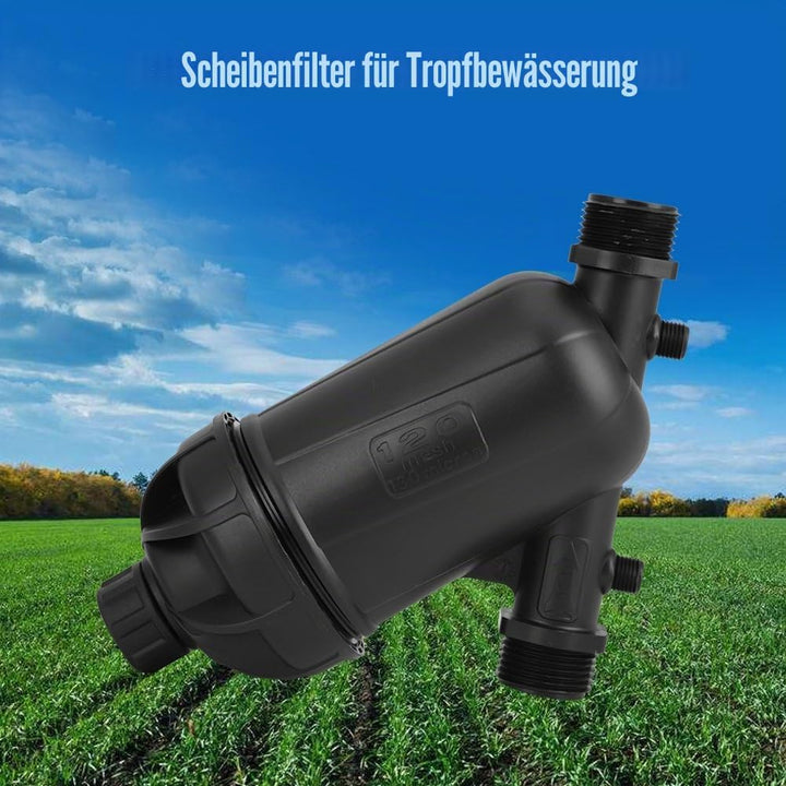 Tropfbewässerungsfilter 120 Mesh 130 Micron Level Disc Filter für Landwirtschaft Garten Rasenbewässe