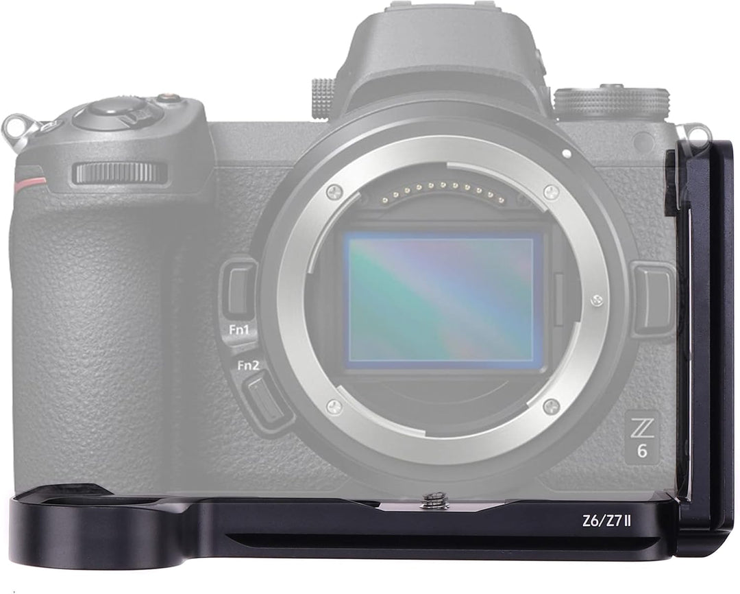 L Winkle für Nikon Z6 Z7, Hersmay Aluminium QR Schnellwechselplatte L Halterung Handgriff L Bracket