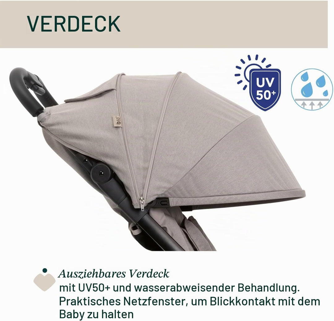 Chicco WE 2 Kinderwagen, leichter, faltbar, von 0 Monaten bis 22 kg, Reise-Kinderwagen, leichter Flu