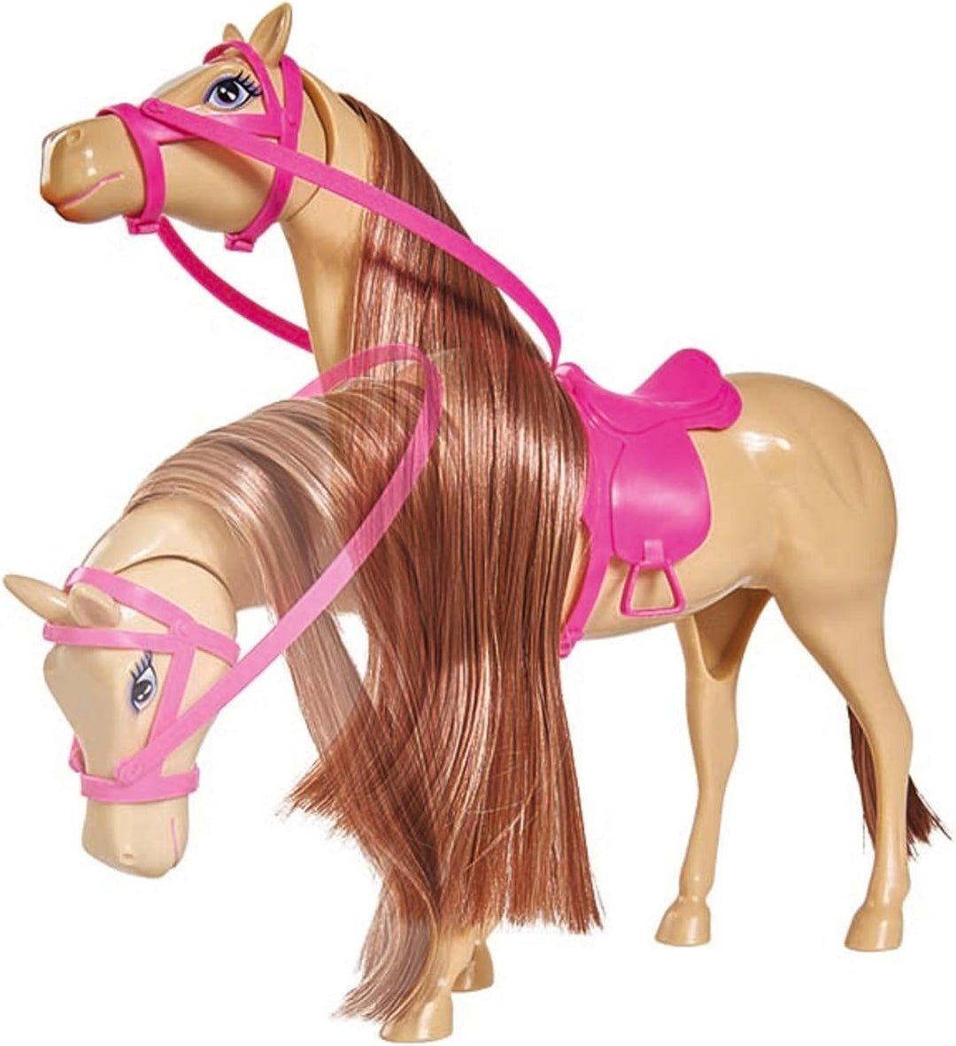 Simba 105733052 - Steffi Love Lovely Horse, Steffi als Reiterin, Pferd mit Magnetfunktion beim Fütte
