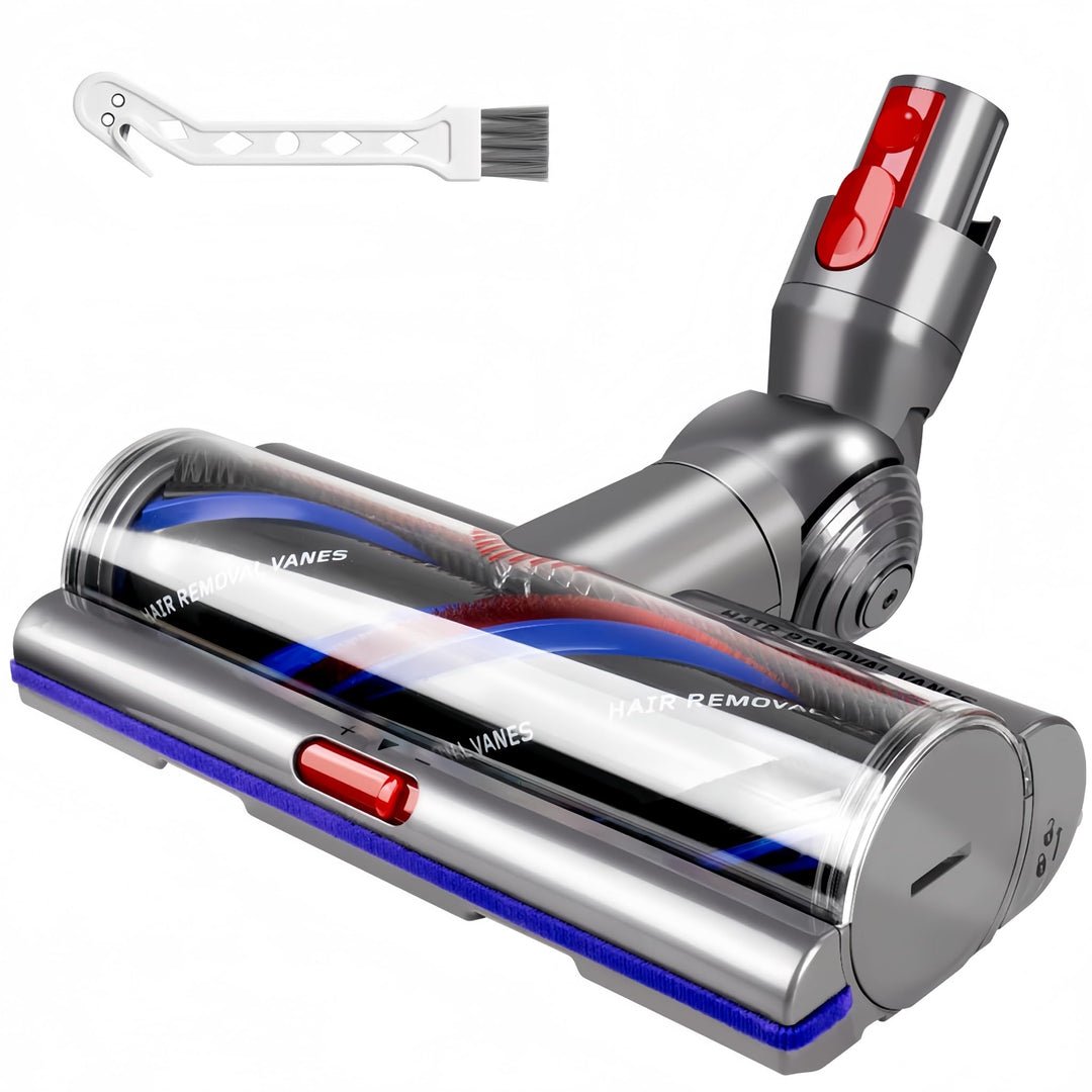 Elektrische Bodendüse für Dyson V15 V11 V10 V8 V7 Aufsatz, Upgrade Torque Drive Bodenbürste mit Anti
