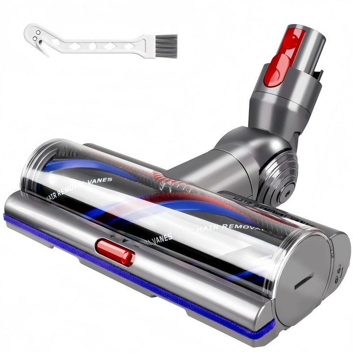 Elektrische Bodendüse für Dyson V15 V11 V10 V8 V7 Aufsatz, Upgrade Torque Drive Bodenbürste mit Anti