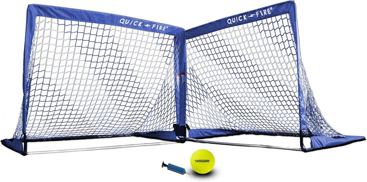 Fussballtor POP UP - 2 Grössen zur Auswahl - 2er Set - faltbares Garten Fussballtor für Kinder in BL