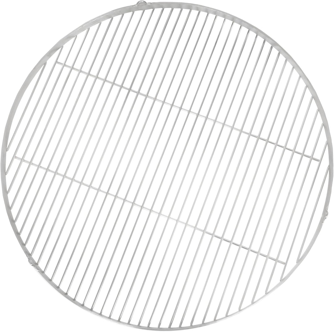 BBQ-Toro Edelstahl Grillrost Rund | Ø 70 cm | Grillgitter mit Seilaufhängung, Hängerost für Schwenkg