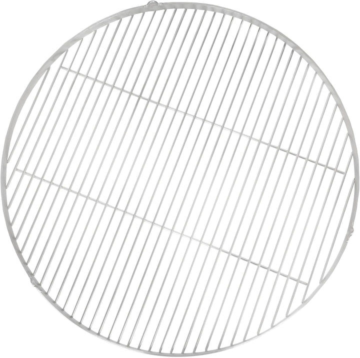 BBQ-Toro Edelstahl Grillrost Rund | Ø 70 cm | Grillgitter mit Seilaufhängung, Hängerost für Schwenkg
