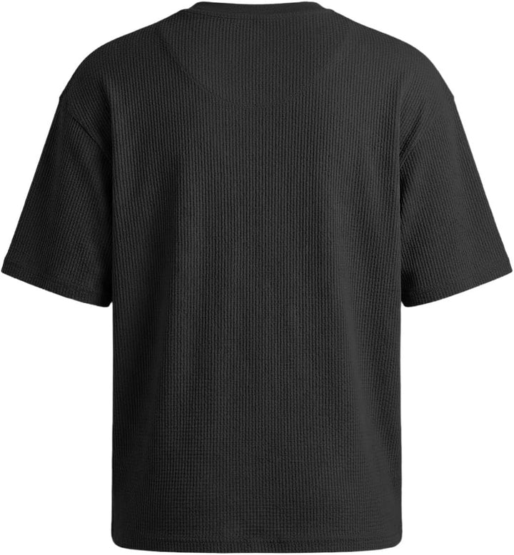 FORSBERG Tundrason Oversized T-Shirt 3XL Grosse Grössen Schwarz, 3XL Grosse Grössen Schwarz