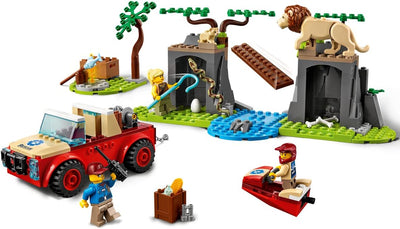 Collectix Lego Set - City Tierrettungs-Geländewagen 60301 + Tierrettungs-Quad 60300