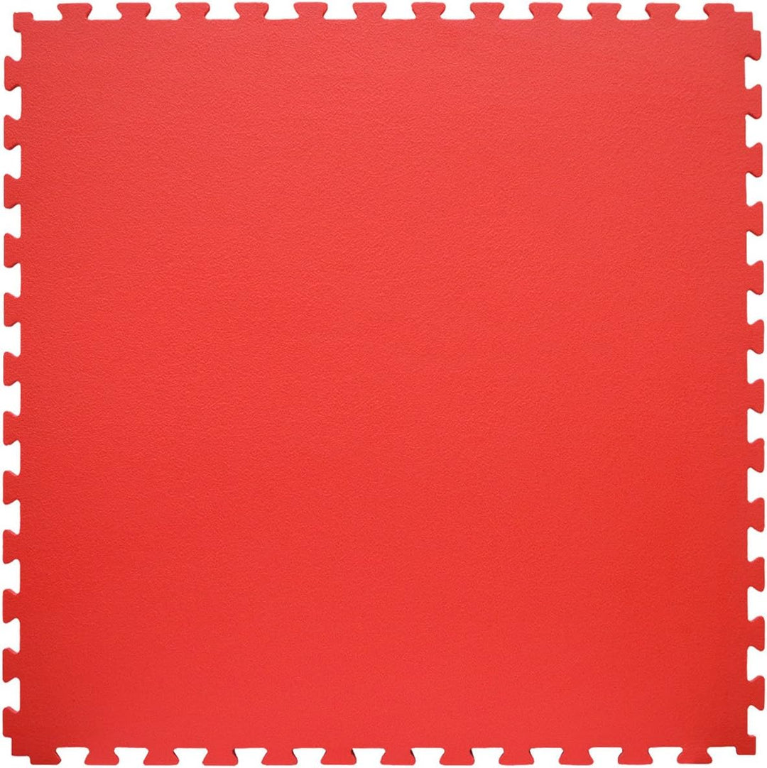 EYEPOWER 12mm dick: 0.8qm Bodenschutzmatte Fitness 90x90 - Home Gym Sportmatte Puzzle - Matte Crosst