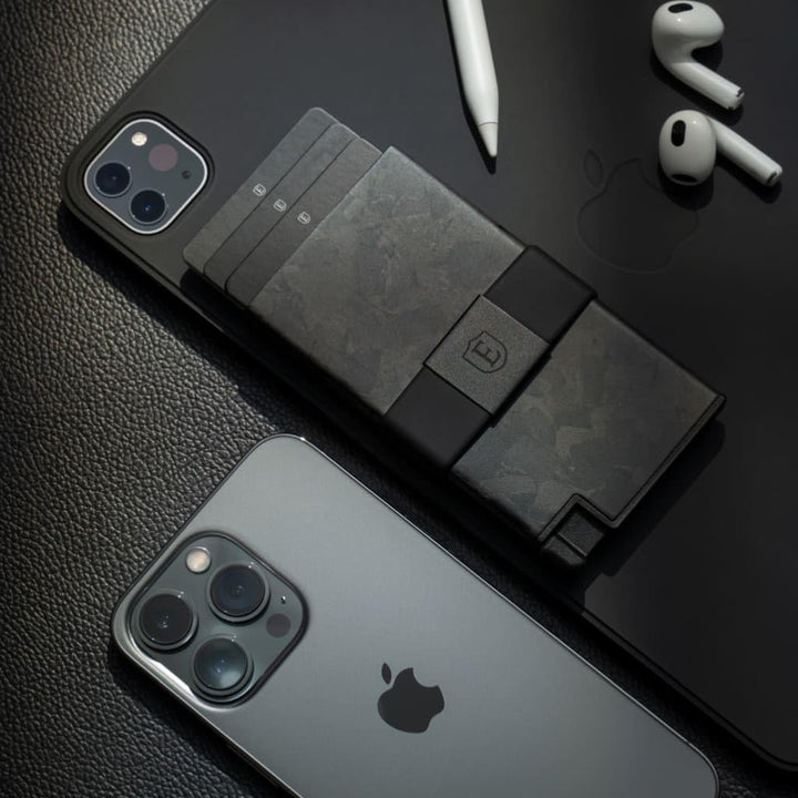 Ekster Carbon Cardholder Smart Wallet gebaut für schnellen Zugriff., Carbon Schmiede, Minimalistisch