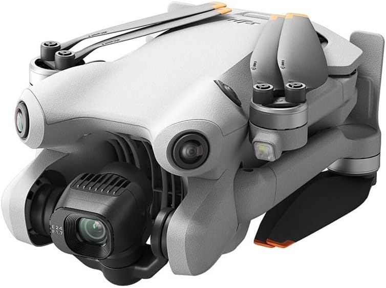 DJI Mini 4 Pro, faltbare mini-Drohne mit 4K HDR-Videokamera, unter 249 g, 34 Minuten Flugzeit, 20 km